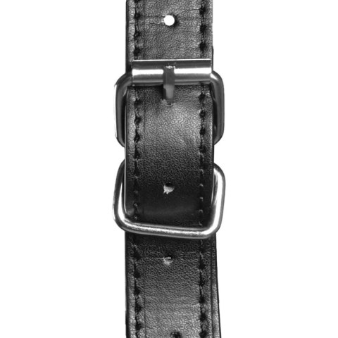 Head Harness with Zip-up Mouth and Lock - Black Ouch! Head Harness with Zip-up Mouth and Lock - Black Ouch!