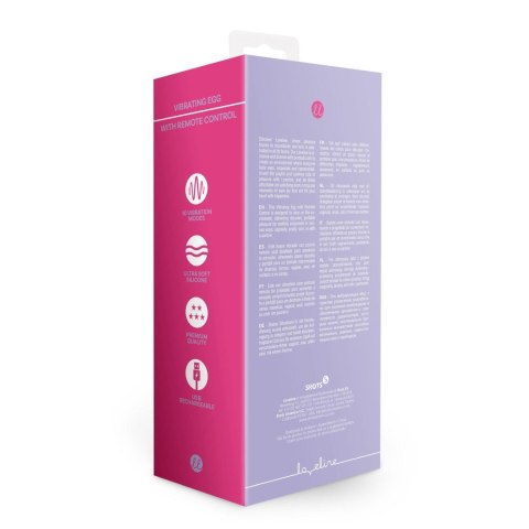 Vibrating Egg with Remote Control - Violet Harmony Loveline Vibrating Egg with Remote Control - Violet Harmony Loveline