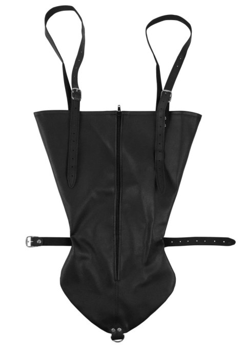 Zip-up Full Sleeve Arm Restraint - Black Ouch! Zip-up Full Sleeve Arm Restraint - Black Ouch!