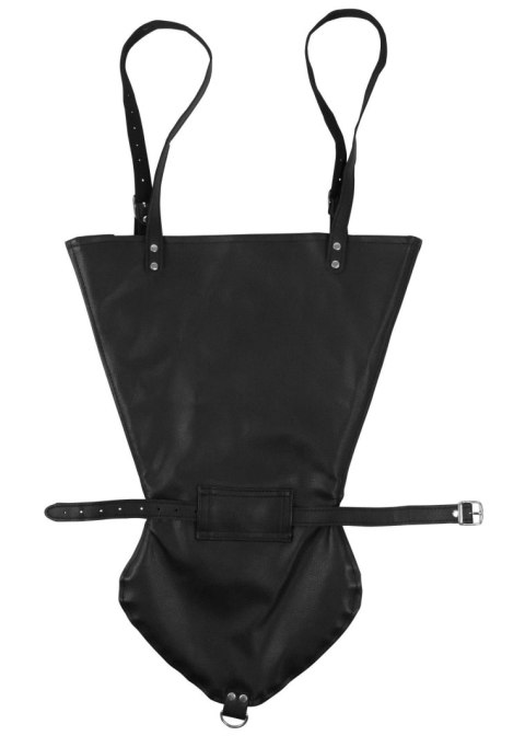 Zip-up Full Sleeve Arm Restraint - Black Ouch! Zip-up Full Sleeve Arm Restraint - Black Ouch!