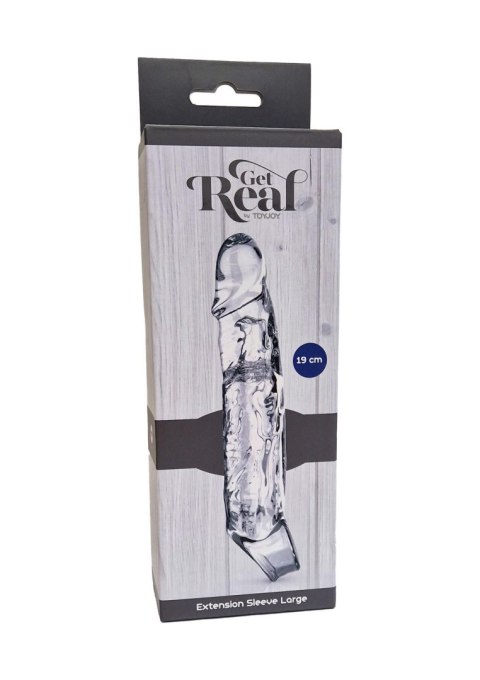 Extension Sleeve Large Transparent TOYJOY Extension Sleeve Large Transparent TOYJOY