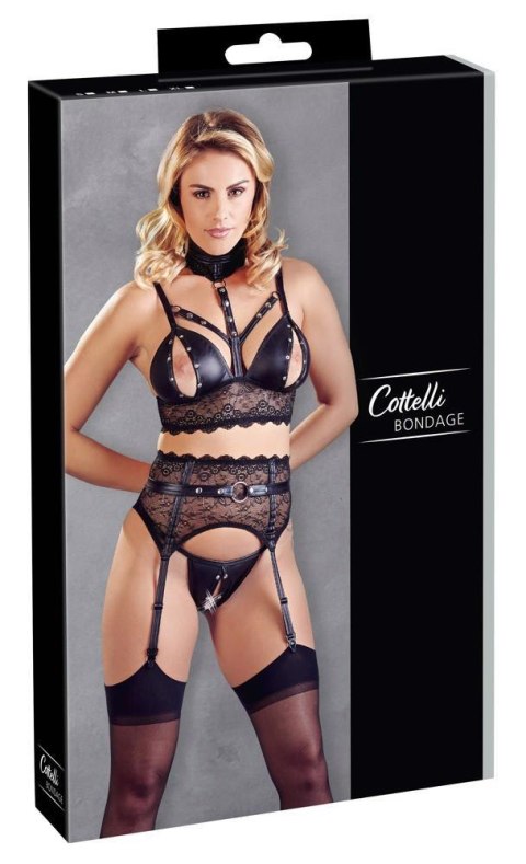 Bra Suspender Set L Cottelli BONDAGE Bra Suspender Set L Cottelli BONDAGE