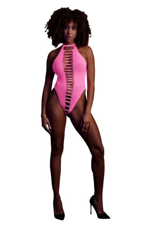 High-Cut Body - Neon Pink - XS/XL Ouch! High-Cut Body - Neon Pink - XS/XL Ouch!