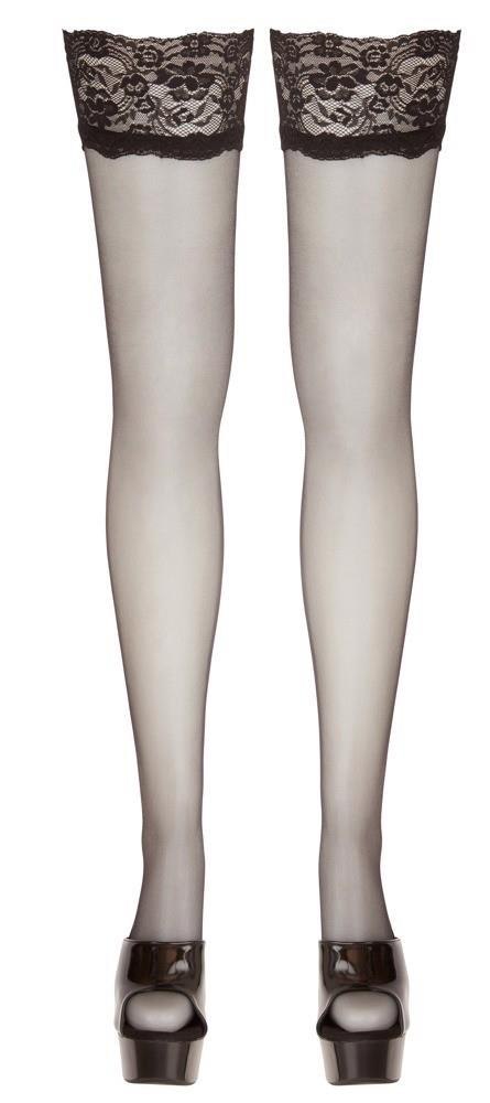 Hold-up Stockings black 4 Cottelli LEGWEAR Hold-up Stockings black 4 Cottelli LEGWEAR