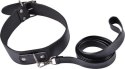 Kinky collar black collar with leash adjustable Power Escorts Kinky collar black collar with leash adjustable Power Escorts