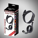Kinky collar black collar with leash adjustable Power Escorts Kinky collar black collar with leash adjustable Power Escorts
