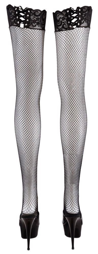Net Stockings Lace S/M Cottelli LEGWEAR Net Stockings Lace S/M Cottelli LEGWEAR
