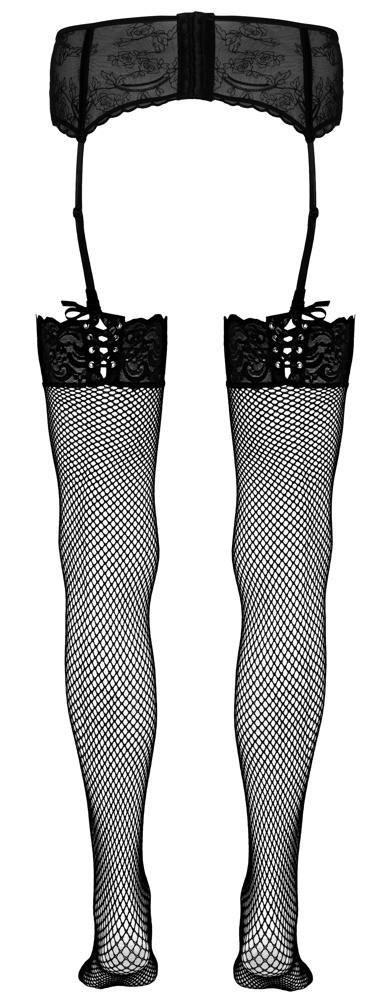 Net Stockings Lace S/M Cottelli LEGWEAR Net Stockings Lace S/M Cottelli LEGWEAR
