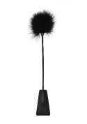 Ouch! Crop With Feather - Black Ouch! Ouch! Crop With Feather - Black Ouch!