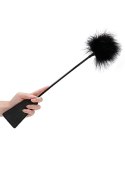 Ouch! Crop With Feather - Black Ouch! Ouch! Crop With Feather - Black Ouch!