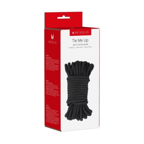 Me You Us Tie Me Up Rope Black 10m Me You Us Me You Us Tie Me Up Rope Black 10m Me You Us