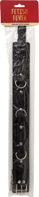 Fetish Fever - Collar with leash - Black Fetish Fever Fetish Fever - Collar with leash - Black Fetish Fever