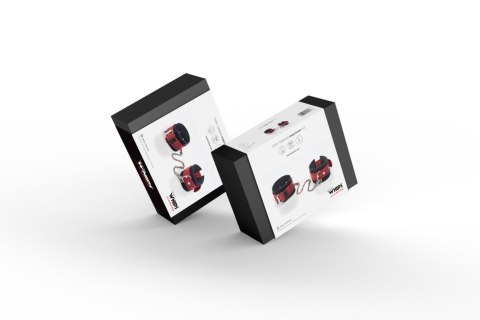 Kajdanki- Cuffs Crazy Horse Red, Big Whips Collection Kajdanki- Cuffs Crazy Horse Red, Big Whips Collection