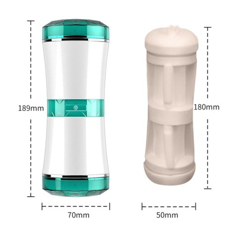 Masturbator-Masturbation Cup - Double Ends B - Series Fox Masturbator-Masturbation Cup - Double Ends B - Series Fox