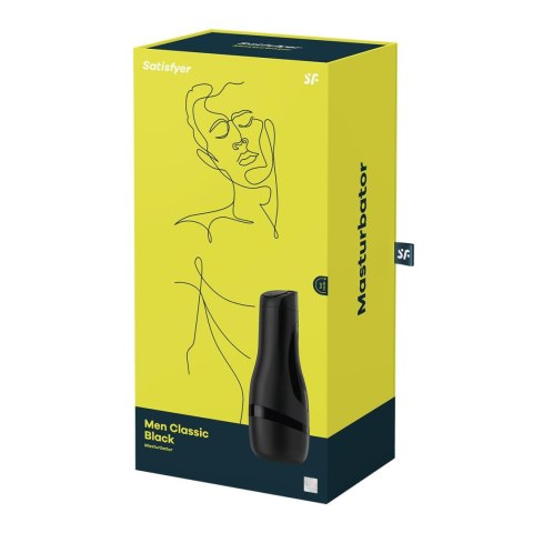 Masturbator - Satisfyer Men Classic (Black) Satisfyer Masturbator - Satisfyer Men Classic (Black) Satisfyer