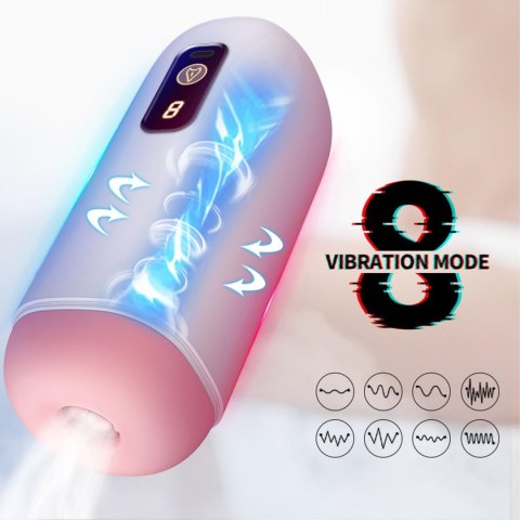 Masturbator- USB Rechargeable, 8 vibration functions B - Series Fox Masturbator- USB Rechargeable, 8 vibration functions B - Series Fox