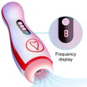 Masturbator - Vibrating Masturbation Cup , 7 Suction Power, 7 Vibration Setting B - Series Fox Masturbator - Vibrating Masturbation Cup , 7 Suction Power, 7 Vibration Setting B - Series Fox