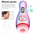 Masturbator - Vibrating Masturbation Cup , 7 Suction Power, 7 Vibration Setting B - Series Fox Masturbator - Vibrating Masturbation Cup , 7 Suction Power, 7 Vibration Setting B - Series Fox