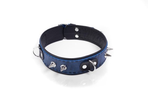 Obroża- Collar Crazy Horse Blue, Big Whips Collection Obroża- Collar Crazy Horse Blue, Big Whips Collection