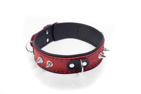 Obroża- Collar Crazy Horse Red, Big Whips Collection Obroża- Collar Crazy Horse Red, Big Whips Collection