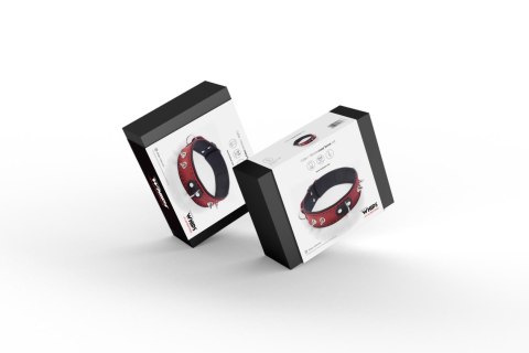 Obroża- Collar Crazy Horse Red, Big Whips Collection Obroża- Collar Crazy Horse Red, Big Whips Collection