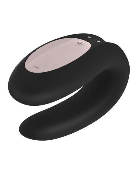 Wibrator - Double Joy Partner Vibrator Black Satisfyer Wibrator - Double Joy Partner Vibrator Black Satisfyer