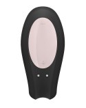 Wibrator - Double Joy Partner Vibrator Black Satisfyer Wibrator - Double Joy Partner Vibrator Black Satisfyer