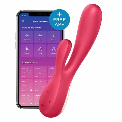 Satisfyer Mono Flex - wibrator króliczek z aplikacją Satisfyer Connect