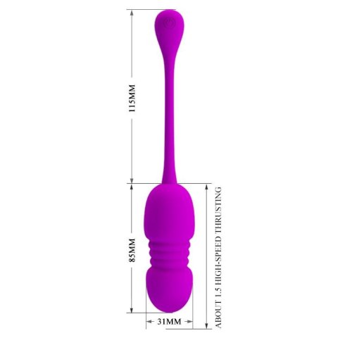 PRETTY LOVE - Callieri, 12 vibration functions 12 thrusting settings Memory function Wireless remote control Pretty Love PRETTY LOVE - Callieri, 12 vibration functions 12 thrusting settings Memory function Wireless remote control Pretty Love