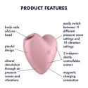 Stymulator-Cutie Heart (Light Red) Satisfyer Stymulator-Cutie Heart (Light Red) Satisfyer