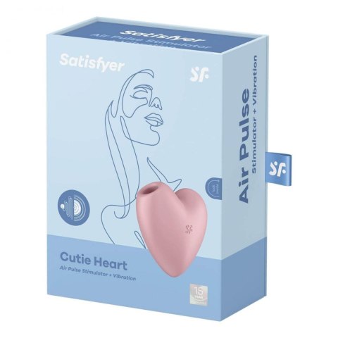 Stymulator-Cutie Heart (Light Red) Satisfyer Stymulator-Cutie Heart (Light Red) Satisfyer