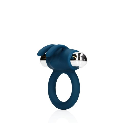 Vibrating Rabbit Cock Ring - Baltic Blue Loveline Vibrating Rabbit Cock Ring - Baltic Blue Loveline