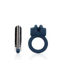 Vibrating Rabbit Cock Ring - Baltic Blue Loveline Vibrating Rabbit Cock Ring - Baltic Blue Loveline