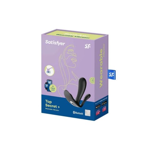 Wibrator-Top Secret + (Black) Satisfyer Wibrator-Top Secret + (Black) Satisfyer
