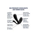 Wibrator-Top Secret + (Black) Satisfyer