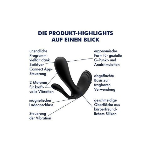Wibrator-Top Secret + (Black) Satisfyer Wibrator-Top Secret + (Black) Satisfyer