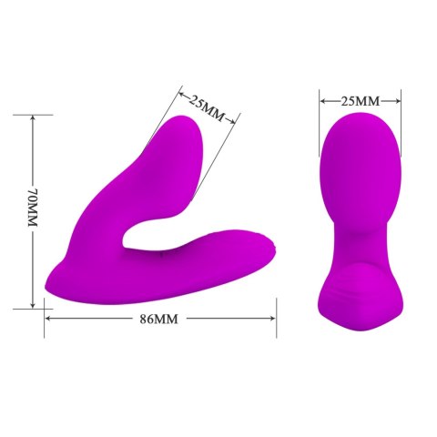 PRETTY LOVE - Melvin, 12 vibration functions Memory function Wireless remote control Pretty Love PRETTY LOVE - Melvin, 12 vibration functions Memory function Wireless remote control Pretty Love