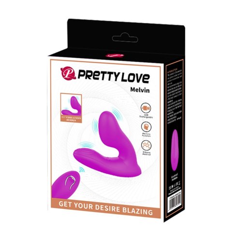 PRETTY LOVE - Melvin, 12 vibration functions Memory function Wireless remote control Pretty Love PRETTY LOVE - Melvin, 12 vibration functions Memory function Wireless remote control Pretty Love