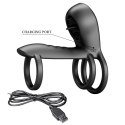 PRETTY LOVE - VIBRATING PENIS SLING Jammy, 12 vibration functions 12 licking settings Memory function Pretty Love