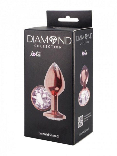 Plug-Butt Plug Diamond Moonstone Shine S Rose Gold Lola Games Plug-Butt Plug Diamond Moonstone Shine S Rose Gold Lola Games