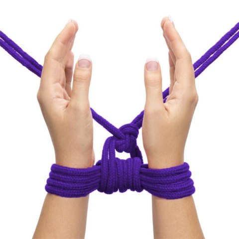 10 meters Fetish Bondage Rope Purple Lovetoy 10 meters Fetish Bondage Rope Purple Lovetoy