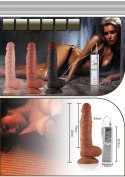 8.5"" Real Extreme Vibrating Dildo Flesh Lovetoy 8.5"" Real Extreme Vibrating Dildo Flesh Lovetoy
