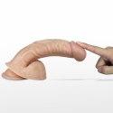 8.5"" Real Extreme Vibrating Dildo Flesh Lovetoy 8.5"" Real Extreme Vibrating Dildo Flesh Lovetoy