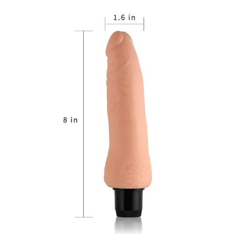 8'' Xtreme Feel Cyberskin Vibrator Lovetoy 8'' Xtreme Feel Cyberskin Vibrator Lovetoy
