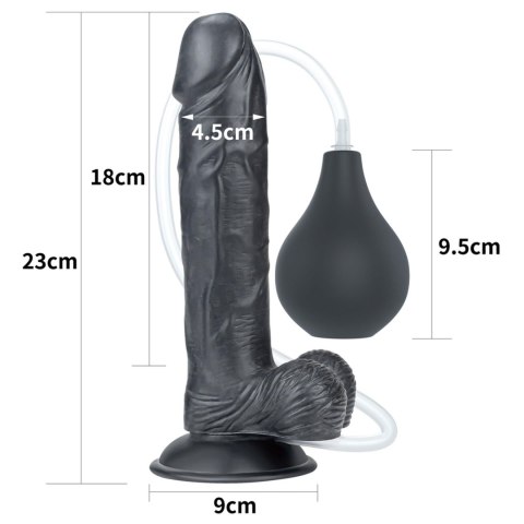9'' Squirt Extreme Dildo - Black Lovetoy 9'' Squirt Extreme Dildo - Black Lovetoy