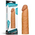 Add 1"" Pleasure X Tender Penis Sleeve Brown Lovetoy Add 1"" Pleasure X Tender Penis Sleeve Brown Lovetoy