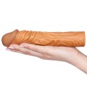 Add 2"" Pleasure X Tender Penis Sleeve Brown Lovetoy Add 2"" Pleasure X Tender Penis Sleeve Brown Lovetoy