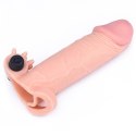 Add 2"" Pleasure X Tender Vibrating Penis Sleeve Flesh Lovetoy Add 2"" Pleasure X Tender Vibrating Penis Sleeve Flesh Lovetoy