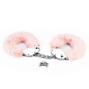 Fetish Pleasure Fluffy Handcuffs Pink Lovetoy