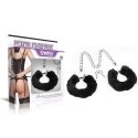 Fetish Pleasure Fluffy Leg Cuffs Black Lovetoy Fetish Pleasure Fluffy Leg Cuffs Black Lovetoy